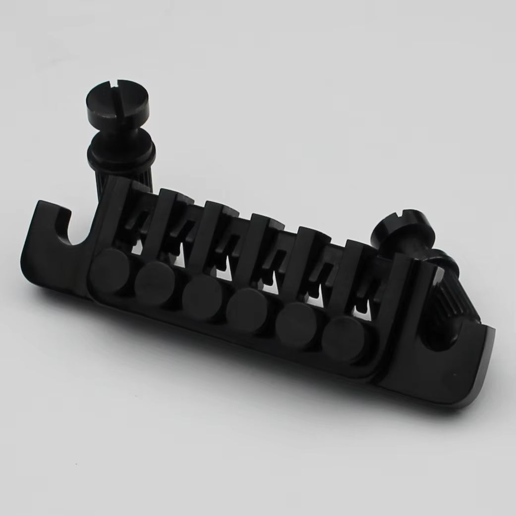 Electric Guitar Bridge Tune-O-Matic with Rolling Saddles Stop Bar TP6 Guyker