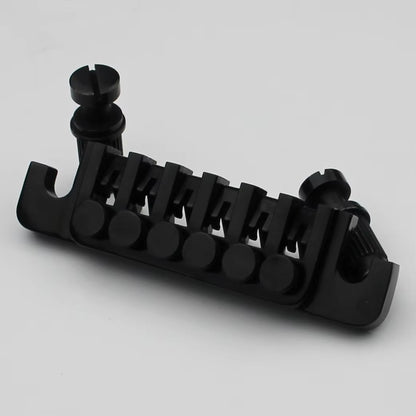 Electric Guitar Bridge Tune-O-Matic with Rolling Saddles Stop Bar TP6 Guyker