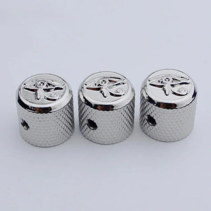 Eye of Horus Potentiometer Control Knob Dia. 6mm for Electric Guitar & Bass | Guyker