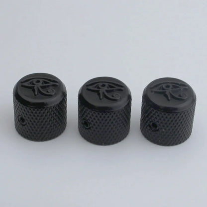 Eye of Horus Potentiometer Control Knob Dia. 6mm for Electric Guitar & Bass | Guyker