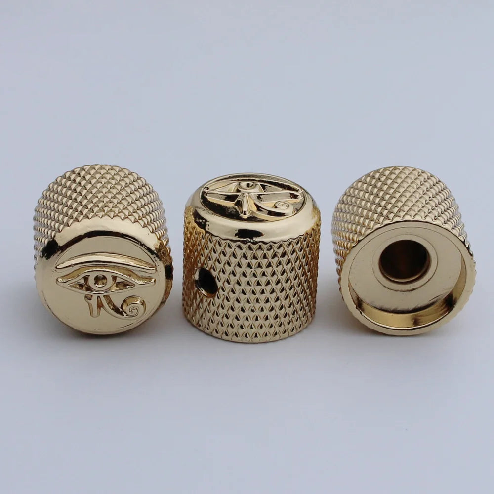 Eye of Horus Potentiometer Control Knob Dia. 6mm for Electric Guitar & Bass | Guyker
