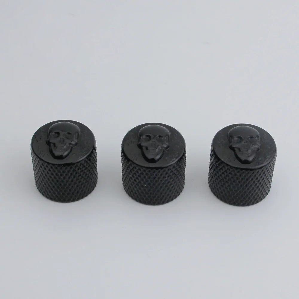 Face Surface iron Potentiometer Control Knobs Dia. 6mm for Electric Guitar & Bass | Guyker