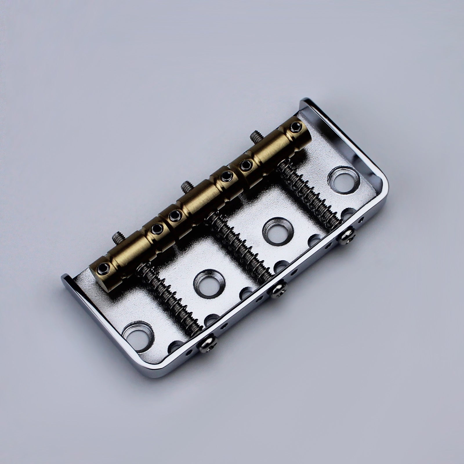 Fixed Bridge with Brass Compensated 3-Saddle Steel Base Guyker