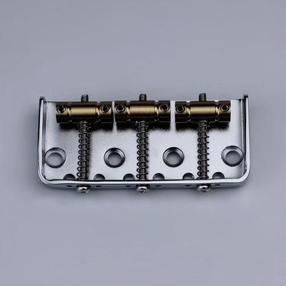 Fixed Bridge with Brass Compensated 3-Saddle Steel Base Guyker