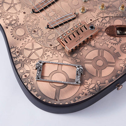 Flat Metal Humbucker Pickup Mounting Ring | Guyker 