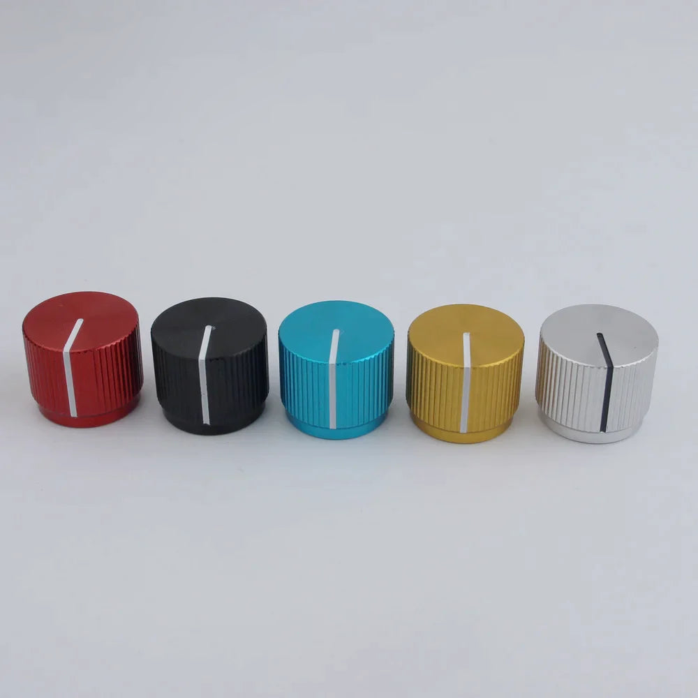 Flat Top Aluminum Control Knob Dia. 6mm for Electric Bass | Guyker