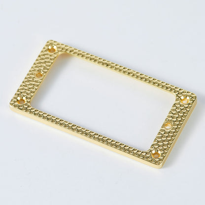 Flat Top  Metal Pickup Ring Set for Humbucker Pickups | Guyker