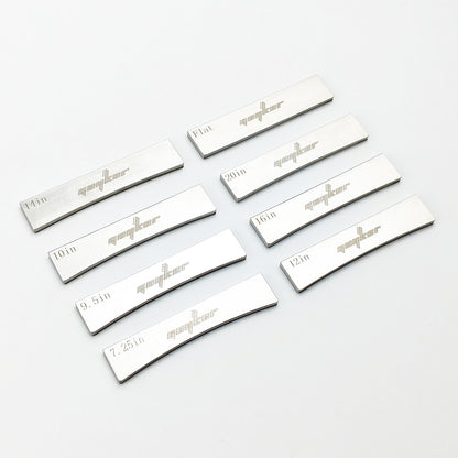 Fret Press Inserts 304 Stainless Steel Fingerboard Radius Inserts Guyker