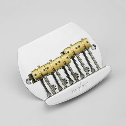 Guyker GB1028 5-String Bass Bridge with Brass Saddles