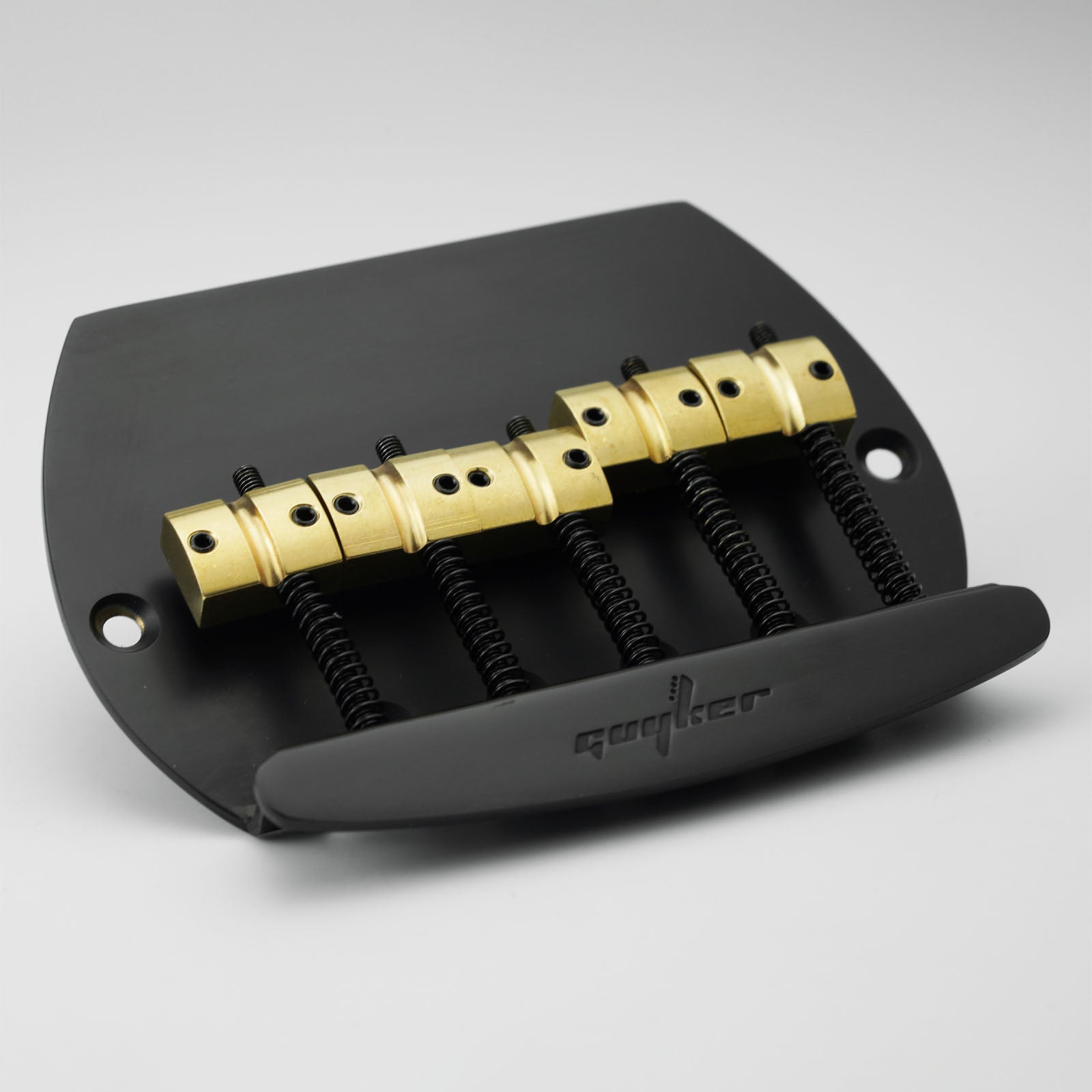 Guyker GB1028 5-String Bass Bridge with Brass Saddles