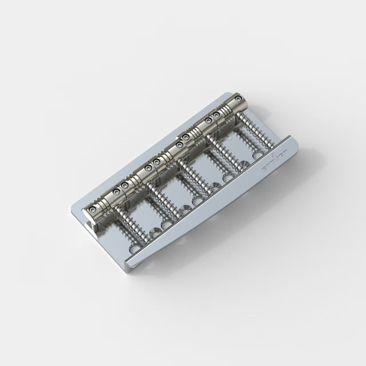 Guyker GB-205 5-String Electric Bass Bridge with Vintage Style Saddles