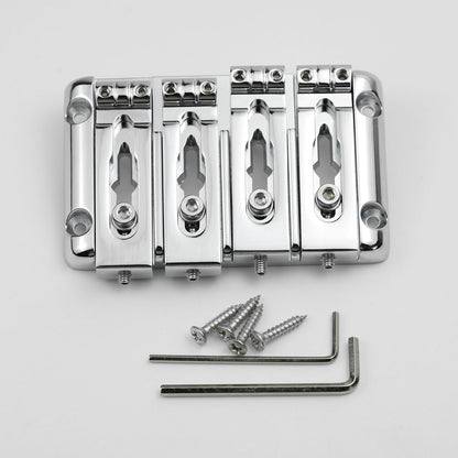 Guyker GB208 8-String Electric Bass Bridge Zinc Alloy for Bass Guitar