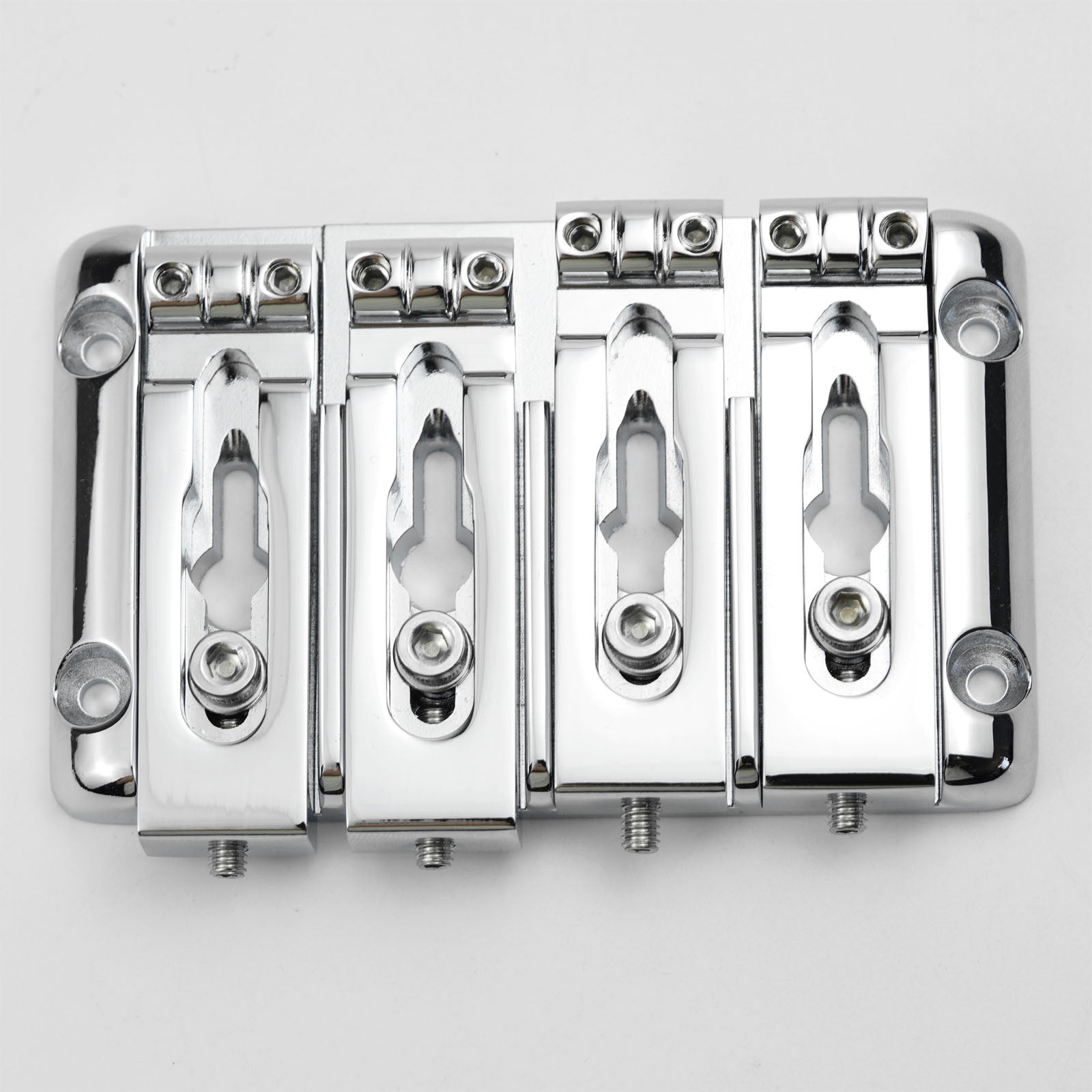 Guyker GB-204 4弦エレキベースブリッジ ビンテージバレルサドル付き
