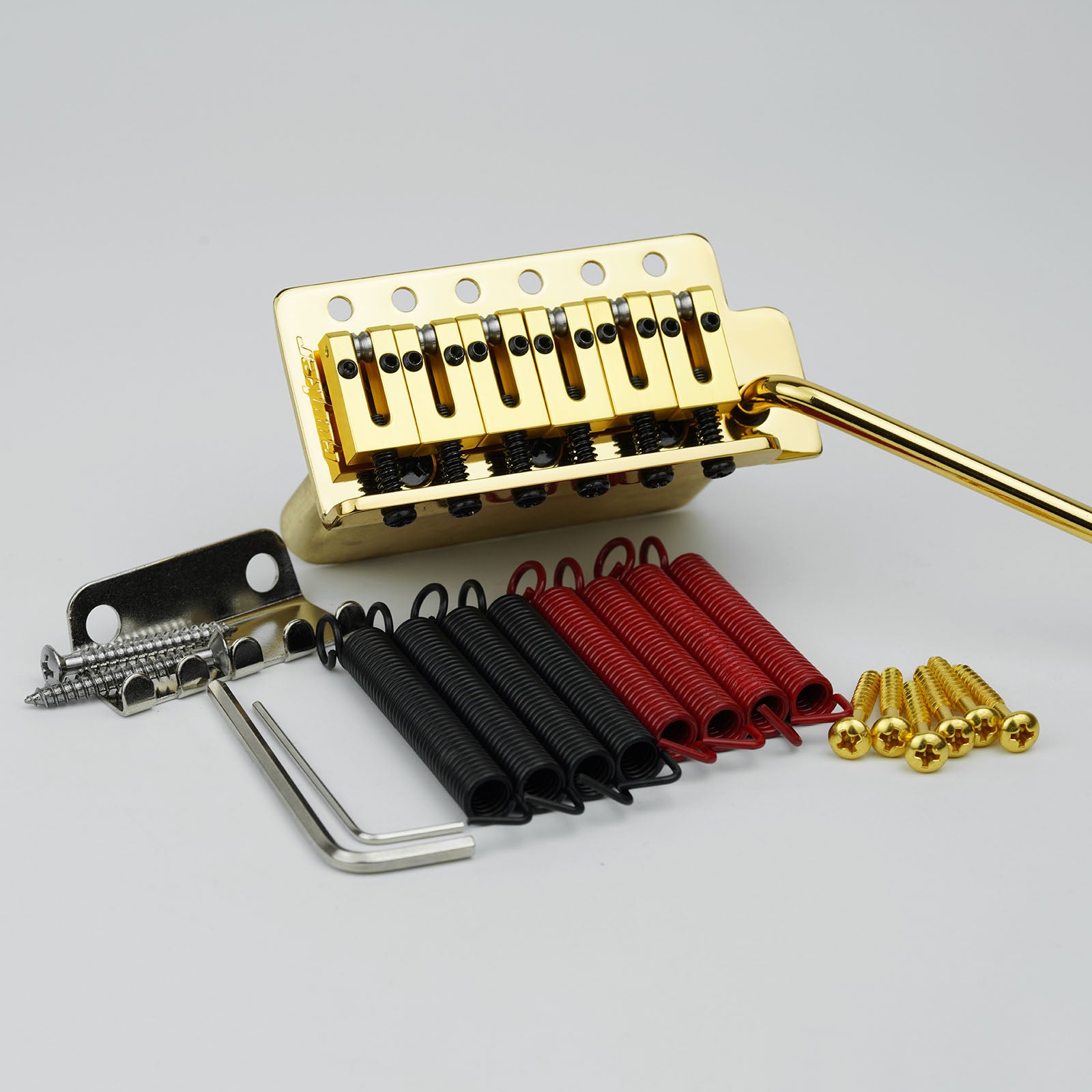Guyker GG1001 Tremolo Bridge Vintage Bent Steel Saddles For ST Electric Guitar 10.5mm String Spacing
