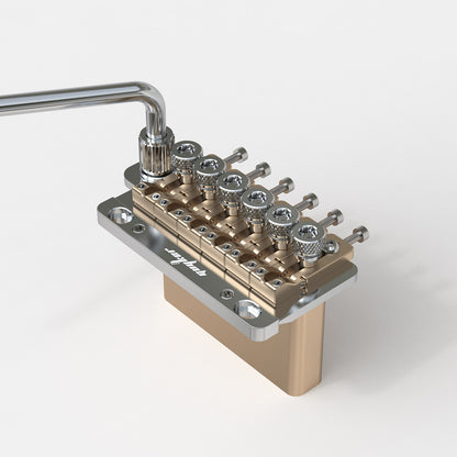 Guyker GG901S Tremolo Bridge with Fine-Tuning for Electric Guitar