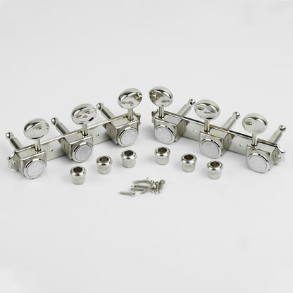 GK-15NSP Nickel Locking Tuning Pegs 3R+3L Machine Heads