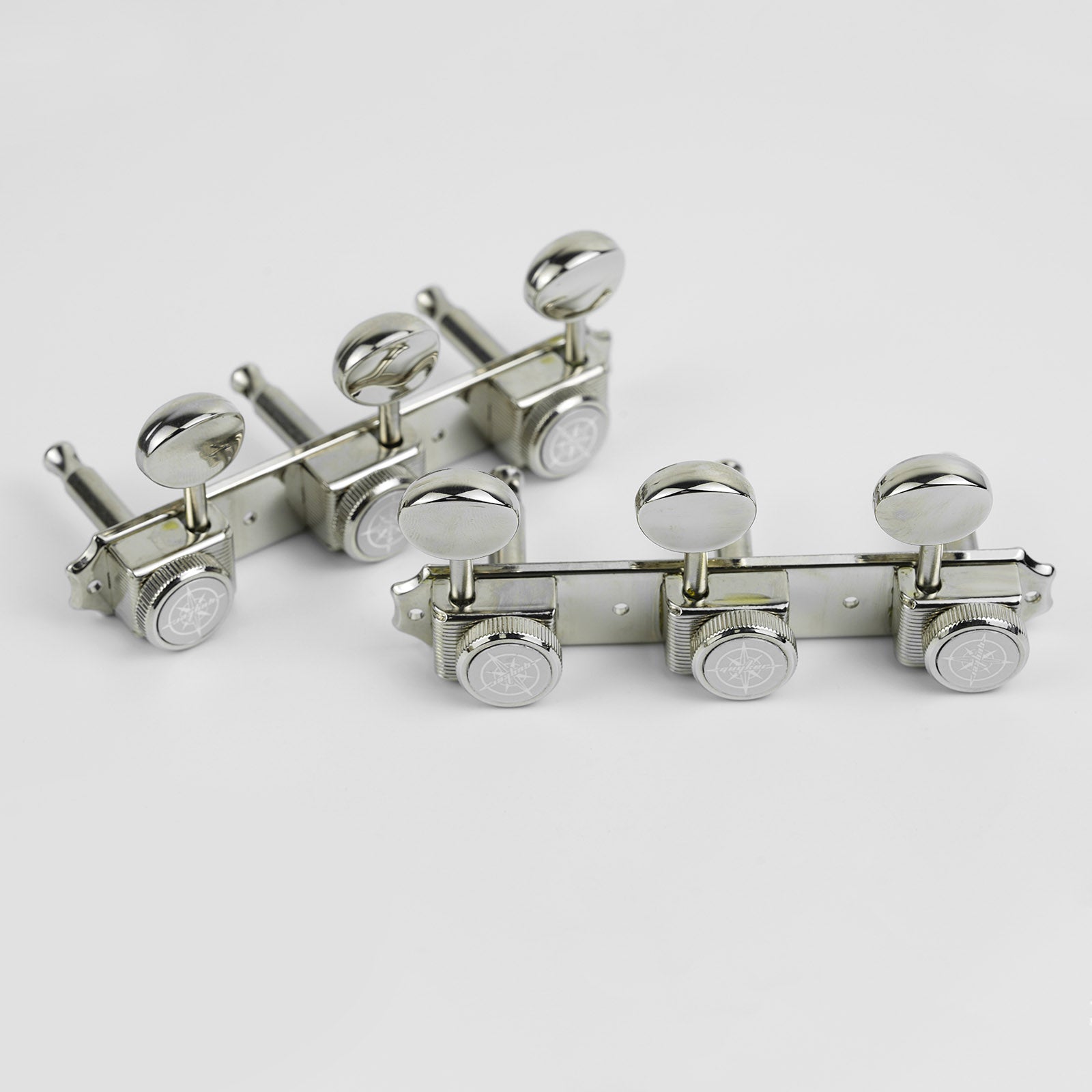 GK-15NSP Nickel Locking Tuning Pegs 3R+3L Machine Heads1