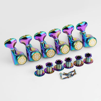 Clavijas de afinación con bloqueo GK-501D6SP para guitarra eléctrica