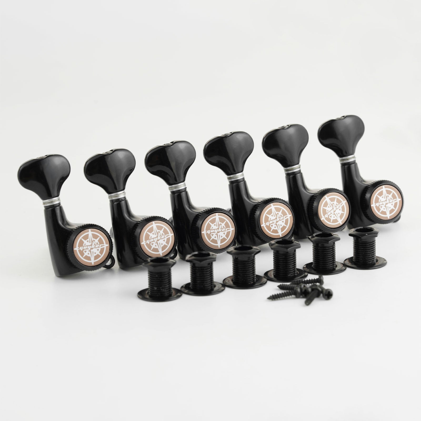 Electric Guitar Locking Tuners 1:18 Gear Guyker
