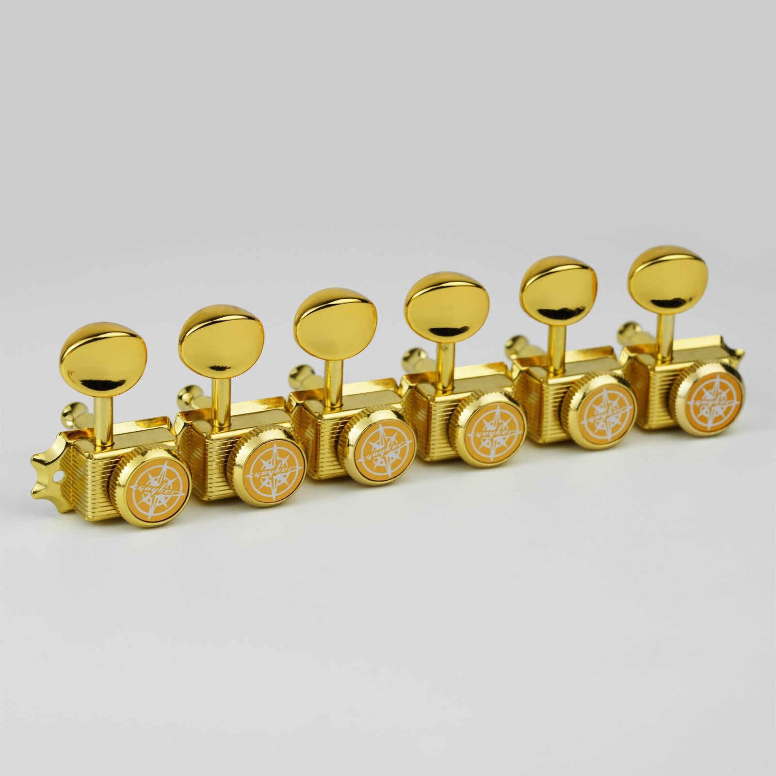 ST TL Guitar Locking Tuners 6R Configuration 1:15 Gear Set Guyker