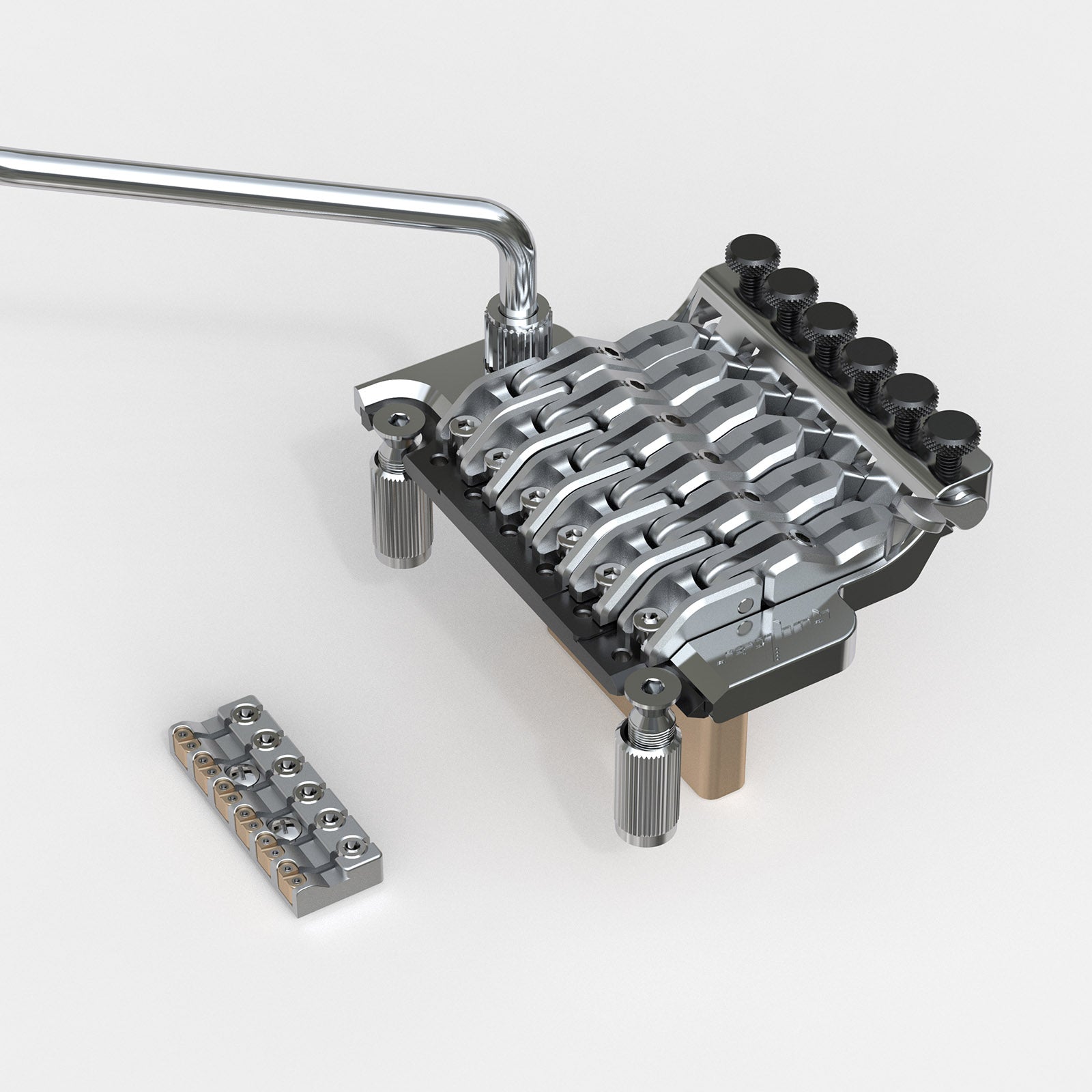 Guyker GKS100-400 Double-Locking Tremolo System for 6-String Electric Guitar