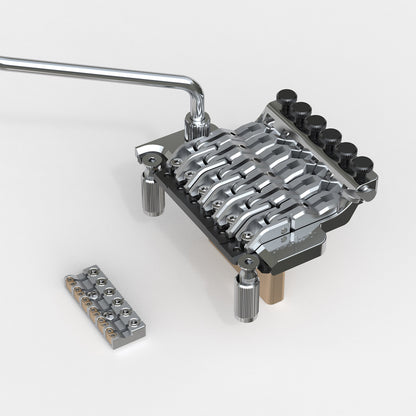 Guyker GKS100-400 Double-Locking Tremolo System for 6-String Electric Guitar