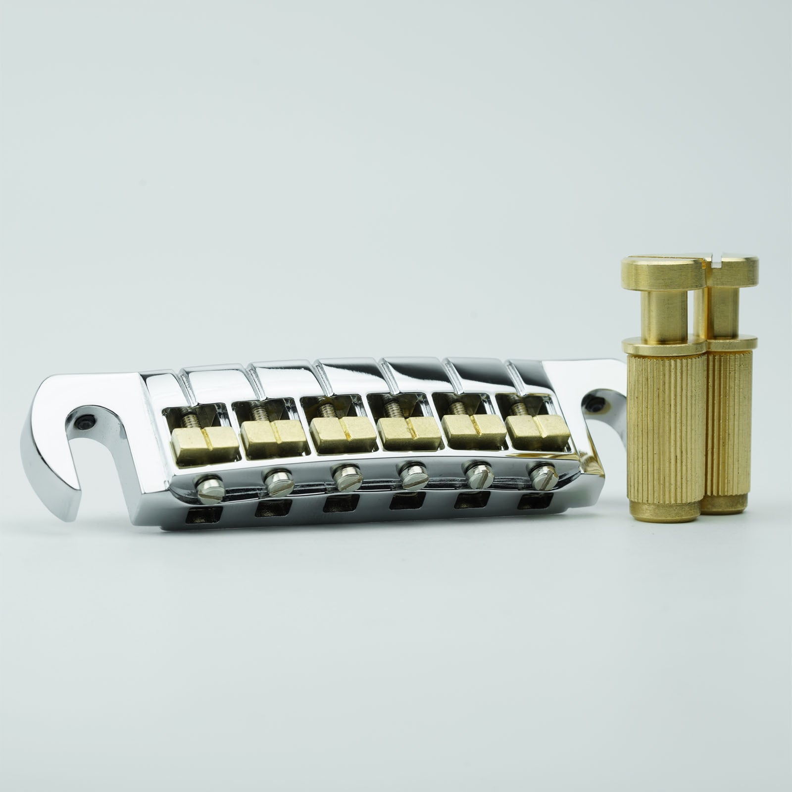 Listo para enviar (EE. UU.) | Puente de guitarra Guyker GM006 material de latón y aleación de zinc ajustable