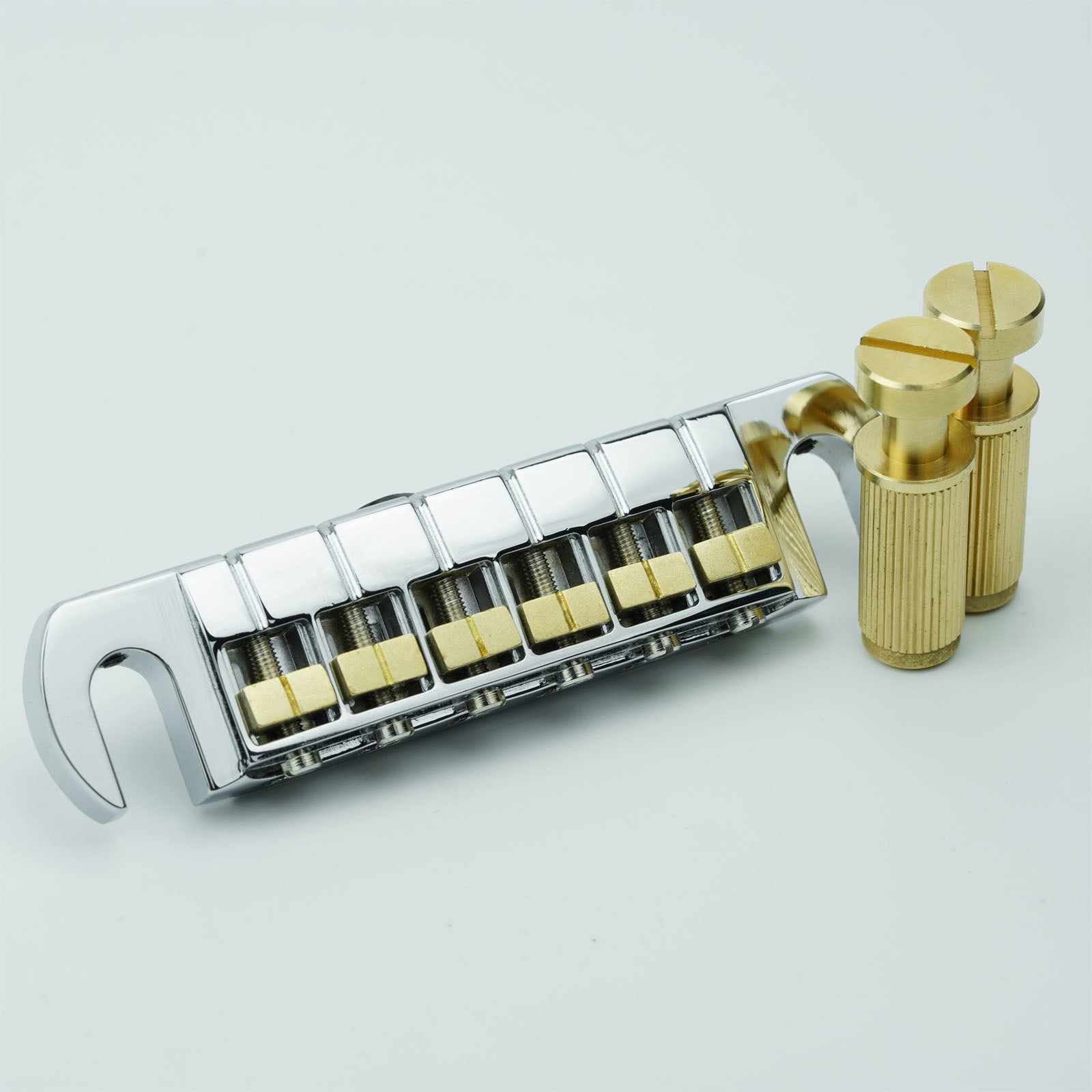 Listo para enviar (EE. UU.) | Puente de guitarra Guyker GM006 material de latón y aleación de zinc ajustable