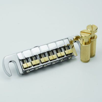 Ready to Ship (US) | Guyker GM006 Guitar Bridge Adjustable Brass and Zinc Alloy Material