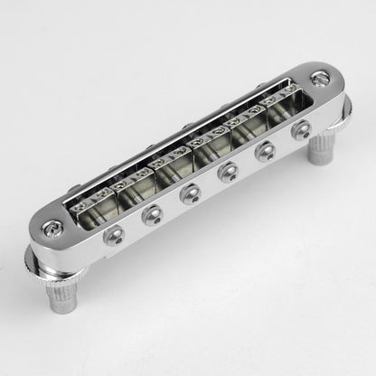 Guyker GM009-5 Adjustable Saddle Radius Tune-O-Matic Bridge for Electric Guitar-1