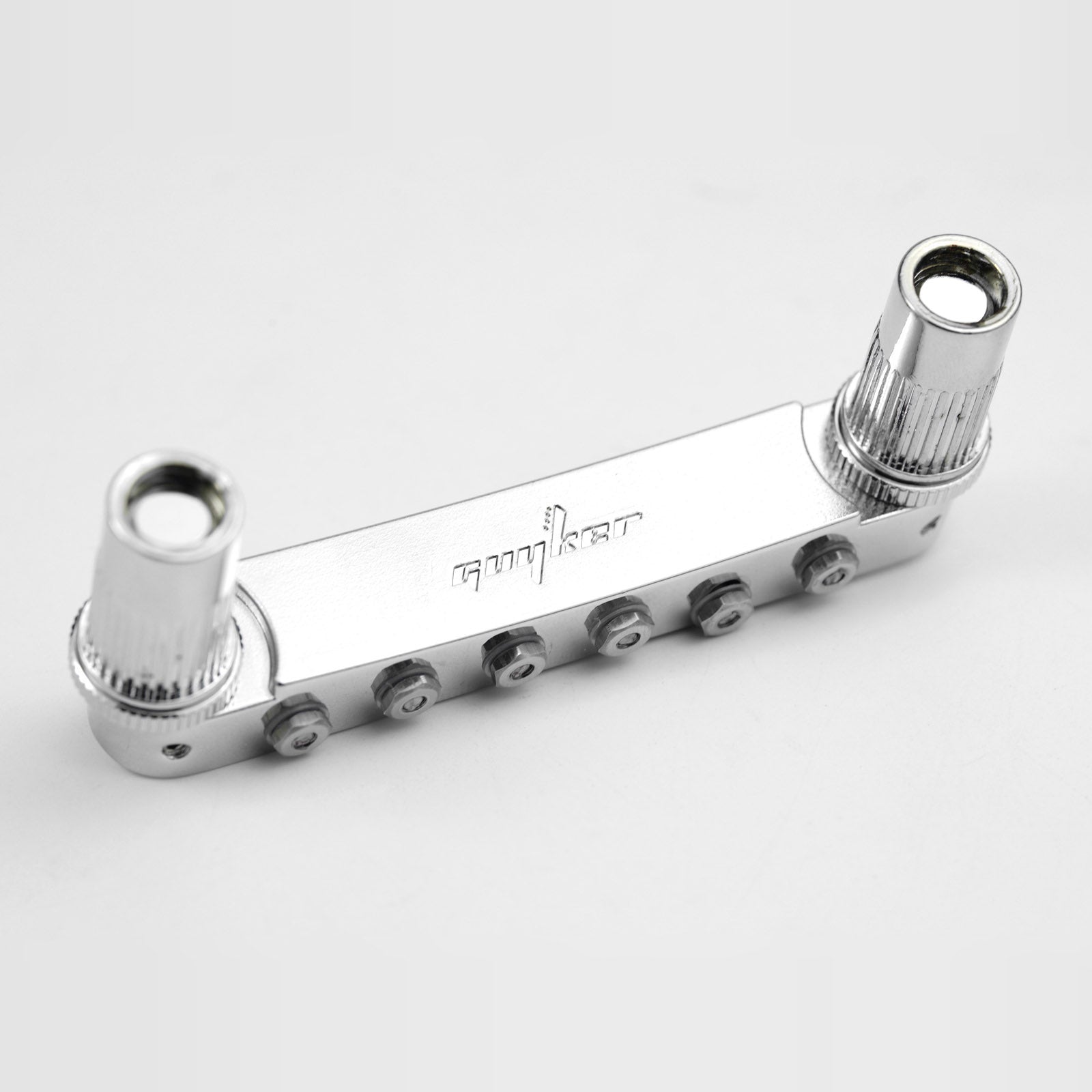 Guyker GM009-8 Adjustable Saddle Radius Tune-O-Matic Bridge for Electric Guitar2