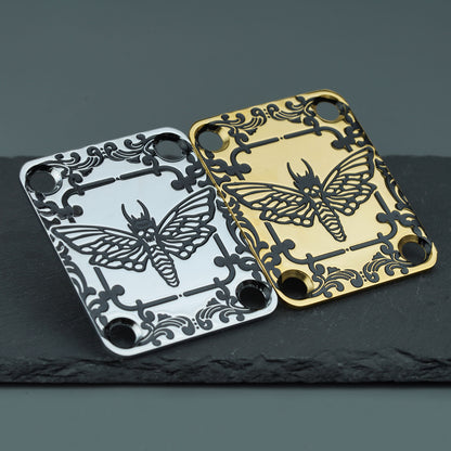 Guyker GN002 Stainless Steel Baroque Moth Neck Plate
