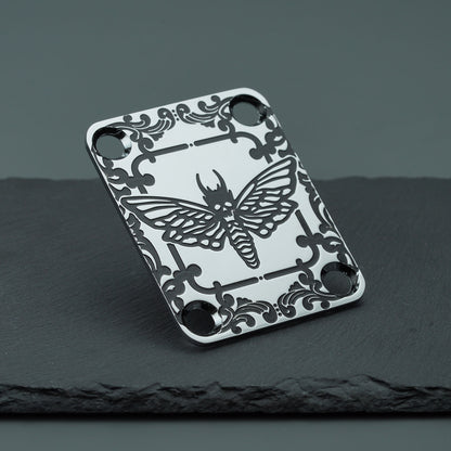 Guyker GN002 Stainless Steel Baroque Moth Neck Plate