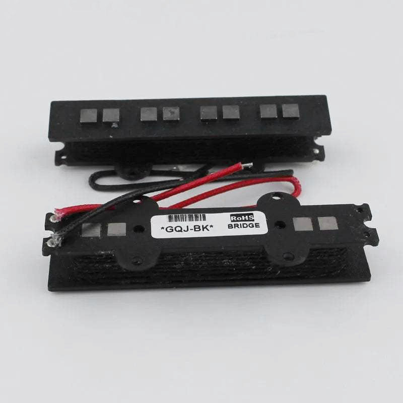 GQJ AlNiCo Square Pole Magnet Bass Pickups Set