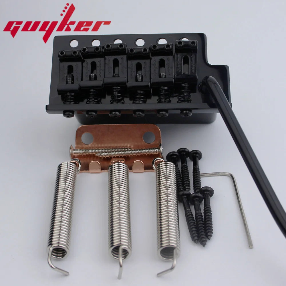 GG1004 GUYKER Tremolo-Brücke Vintage gebogene Stahl-Sättel für ST E-Gitarre erhältlich in sechs Farben