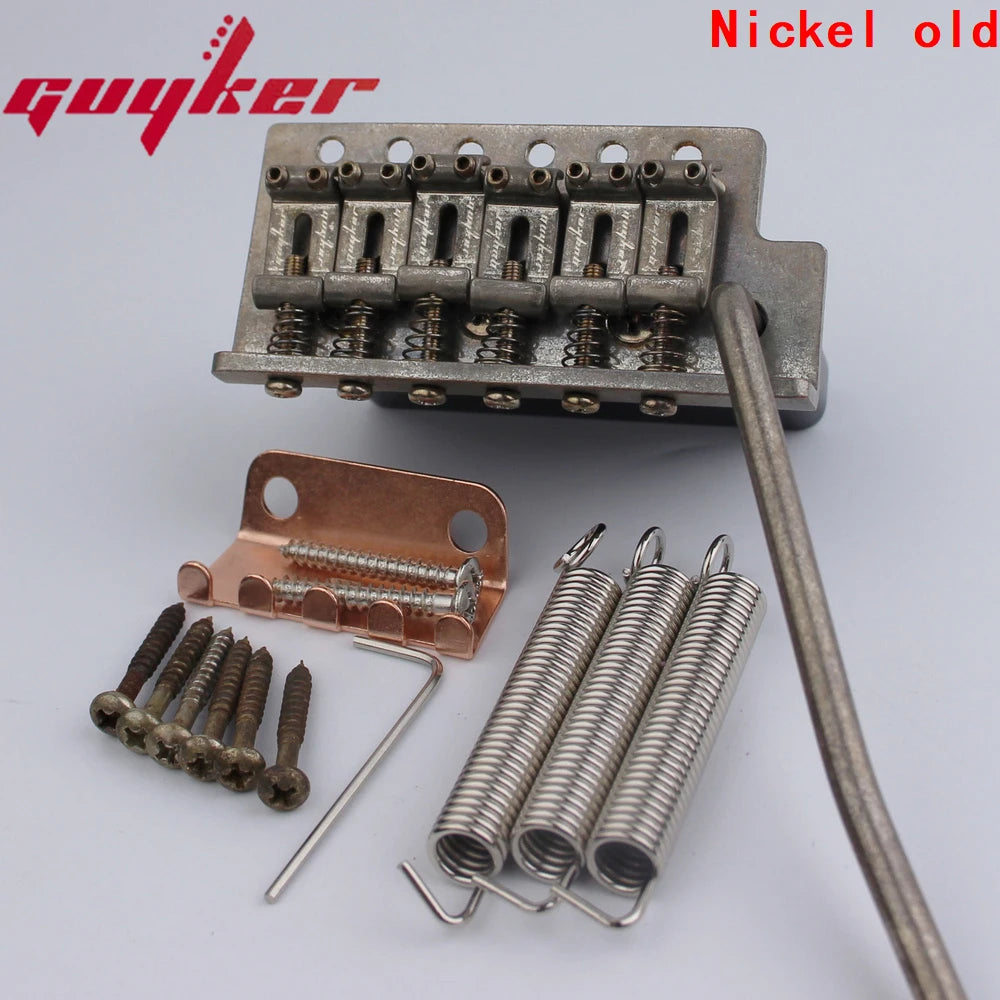 Tremelo Bridge Guyker Rust-Colored Tremolo Bridge For ST-Style