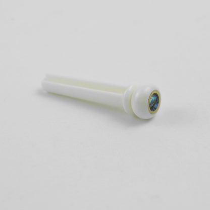 Guyker GX014 Bone Acoustic Guitar Bridge Pins with Abalone Inlays