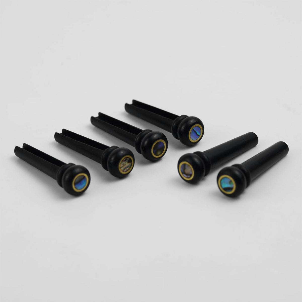 Guyker GX015 Wooden Acoustic Guitar Bridge Pins with Abalone Inlays