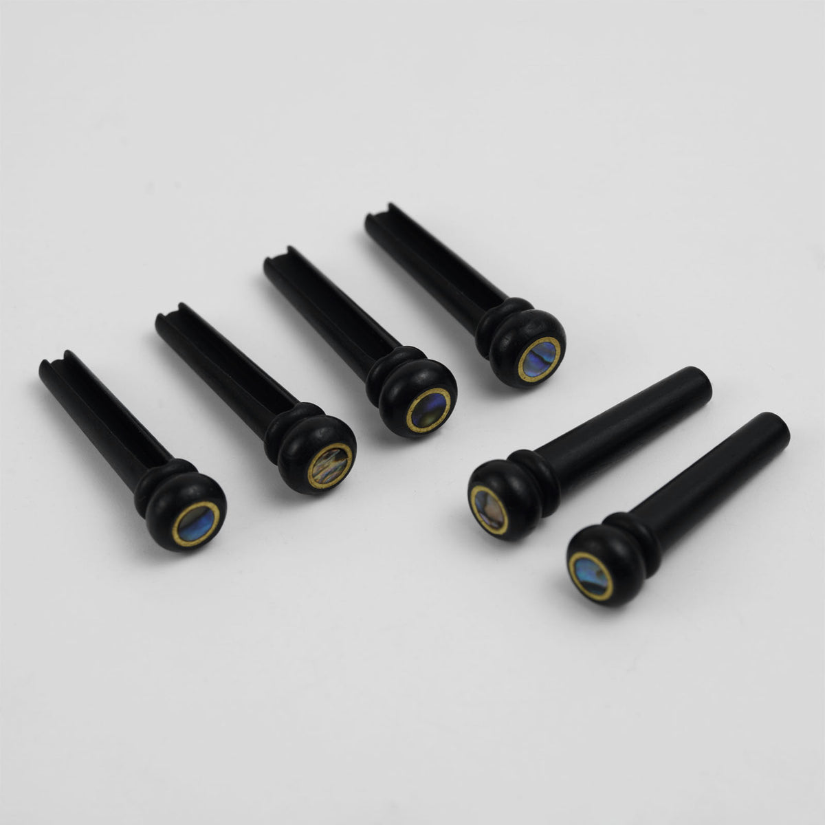 Guyker GX015 Wooden Acoustic Guitar Bridge Pins with Abalone Inlays
