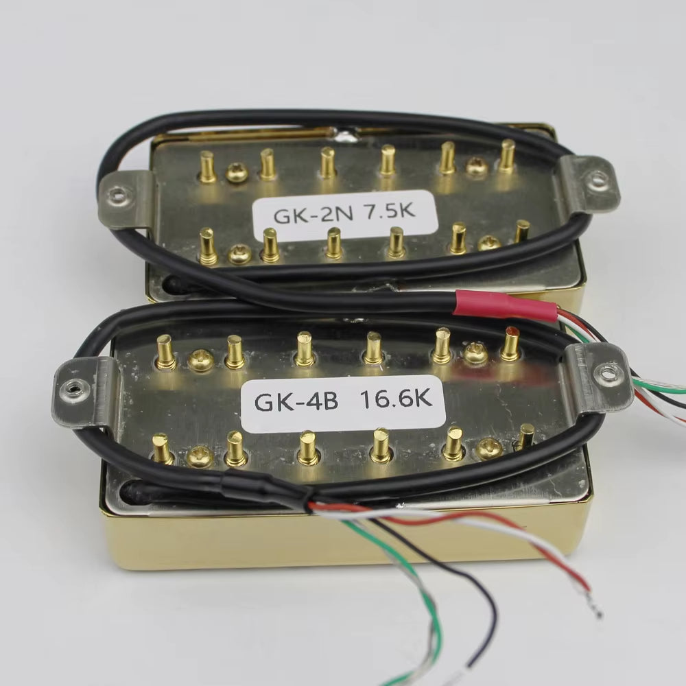Gear Pattern Humbucker Pickup Covers for LP Guitars | Guyker