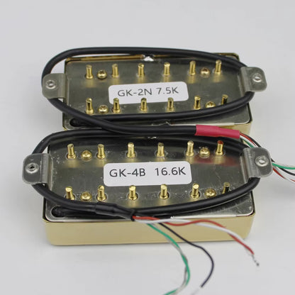 Gear Pattern Humbucker Pickup Covers for LP Guitars | Guyker
