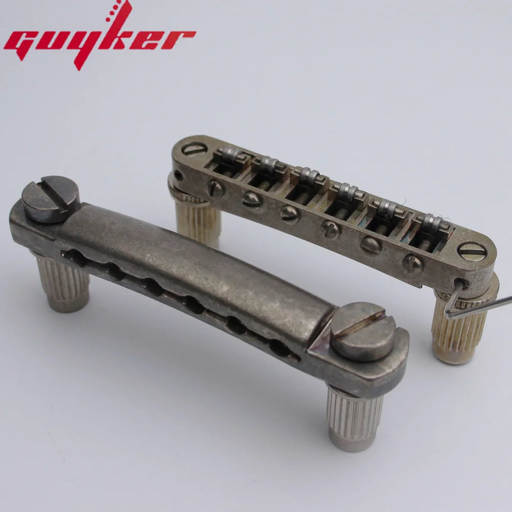 Musiclily ABR-1 Style Tune-o-matic Bridge Tailpiece Set For - Foto 3