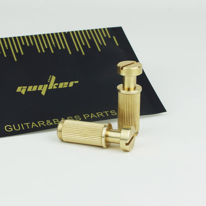 Guitar Bridge Pivot Screws & Mounting Studs Steel & Brass | Guyker