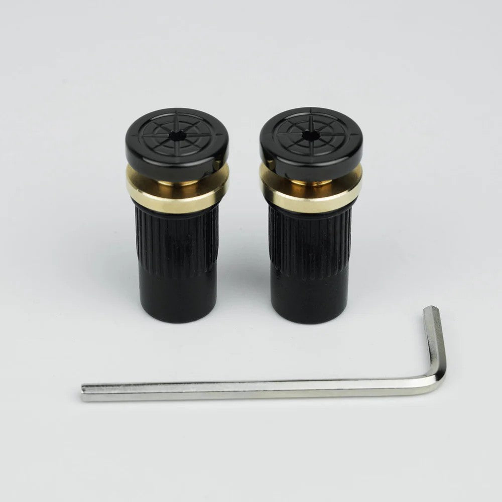 Guitar Bridge Stud Screws Brass & Steel Set | Guyker