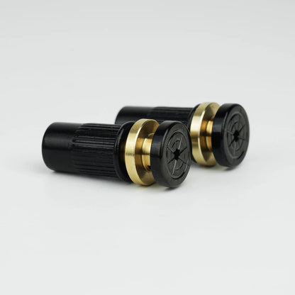 Guitar Bridge Stud Screws Brass & Steel Set | Guyker