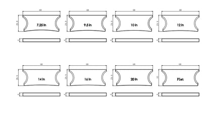 Guitar Fret Press Inserts Fingerboard Radian Fret Insert Luthier Tool Guyker
