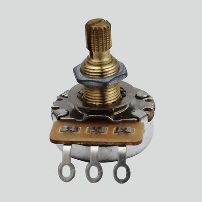 Guitar Potentiometer Brass Split Shaft Audio Taper | Guyker