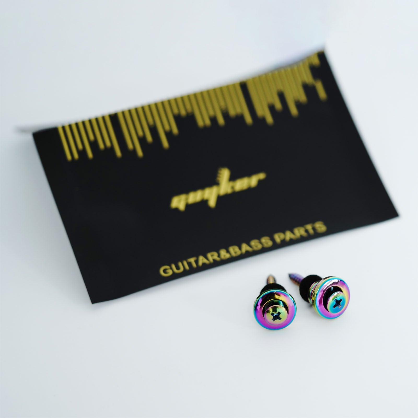 Guitar Strap Buttons – Zinc Alloy Set of 2 with Screws | Guyker