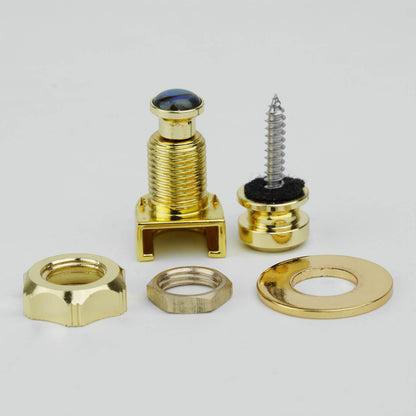 Guitar Strap Locks – Secure Metal Strap Button Set | Guyker