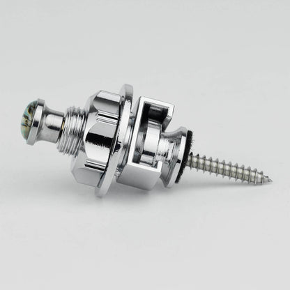 Guitar Strap Locks – Secure Metal Strap Button Set | Guyker